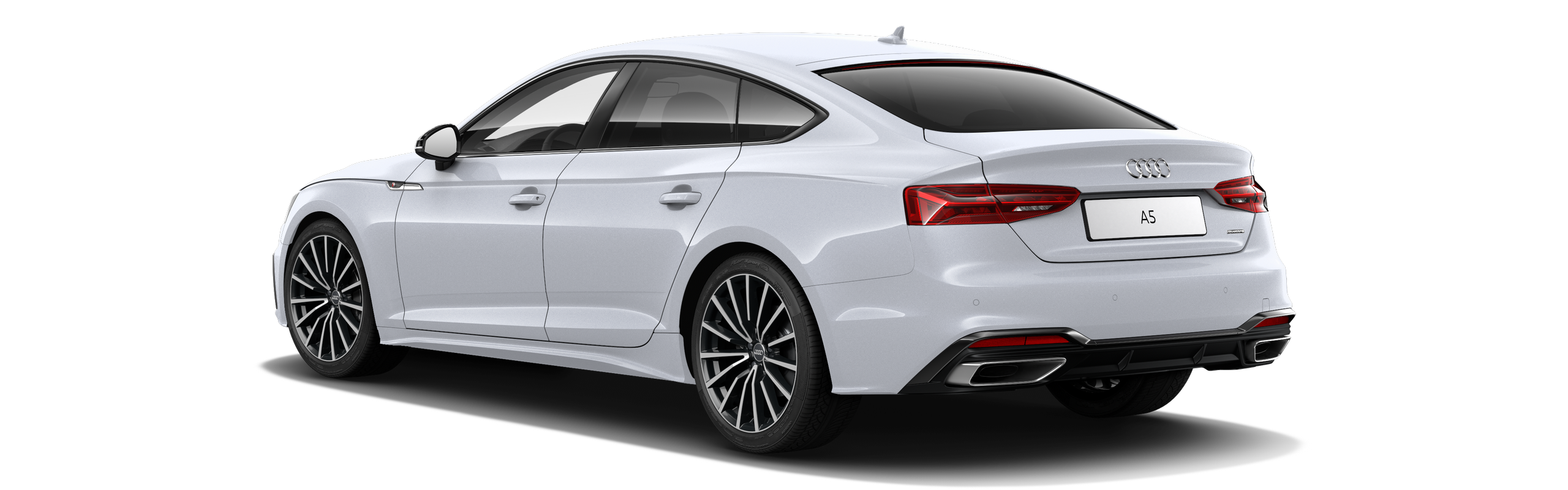 AUDI A5 SPORTBACK 40 TDI QUATTRO S-TRONIC S-LINE - bílá Gletscher metalíza